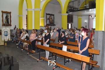 Ceremonia de Bajada de la Virgen de las Nieves en Lomo Magullo/Francisco Javier Santana.